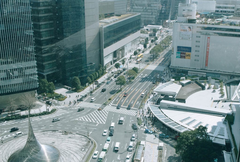 View from Nagoya Station