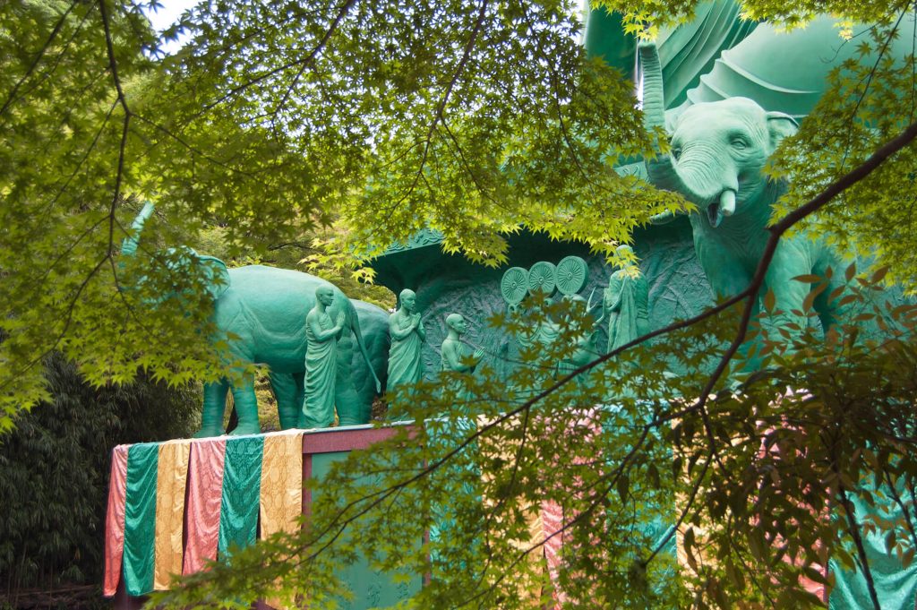 Toganji Temple Green Budha