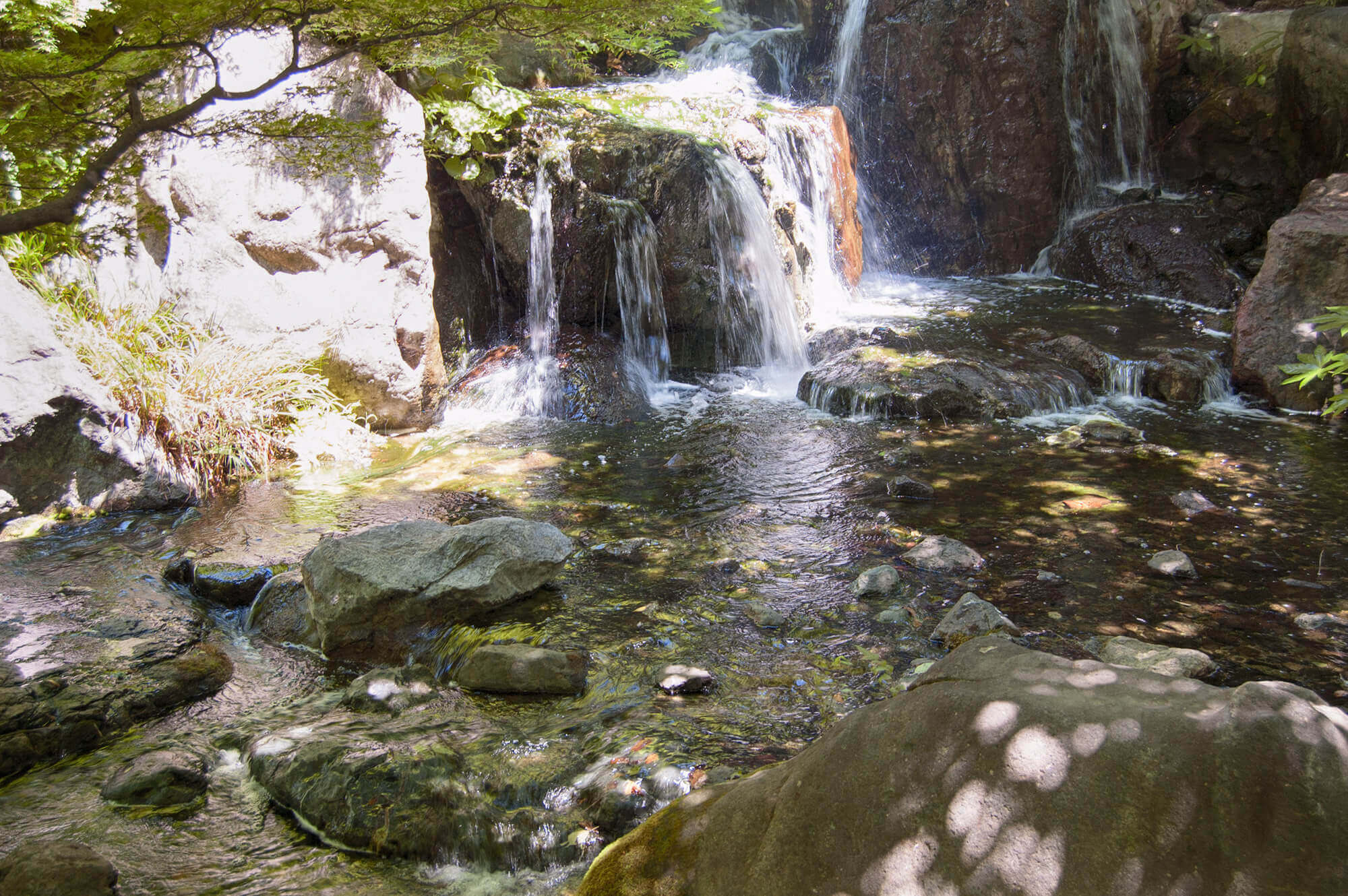 Waterfall in Shirotori Garden