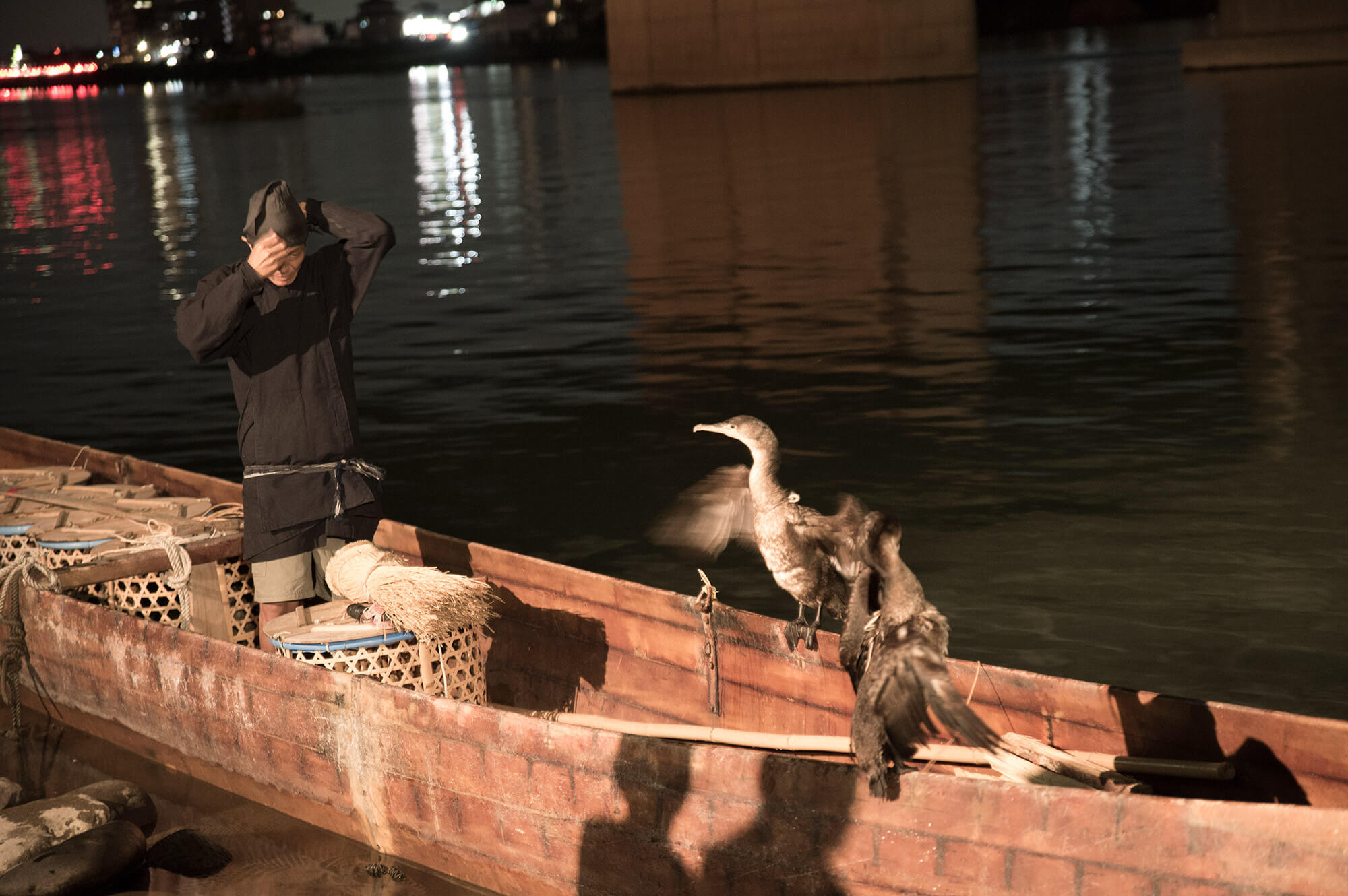 Kiso River Cormorant fishing