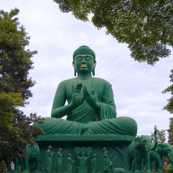 Templo Toganji Buda Verde