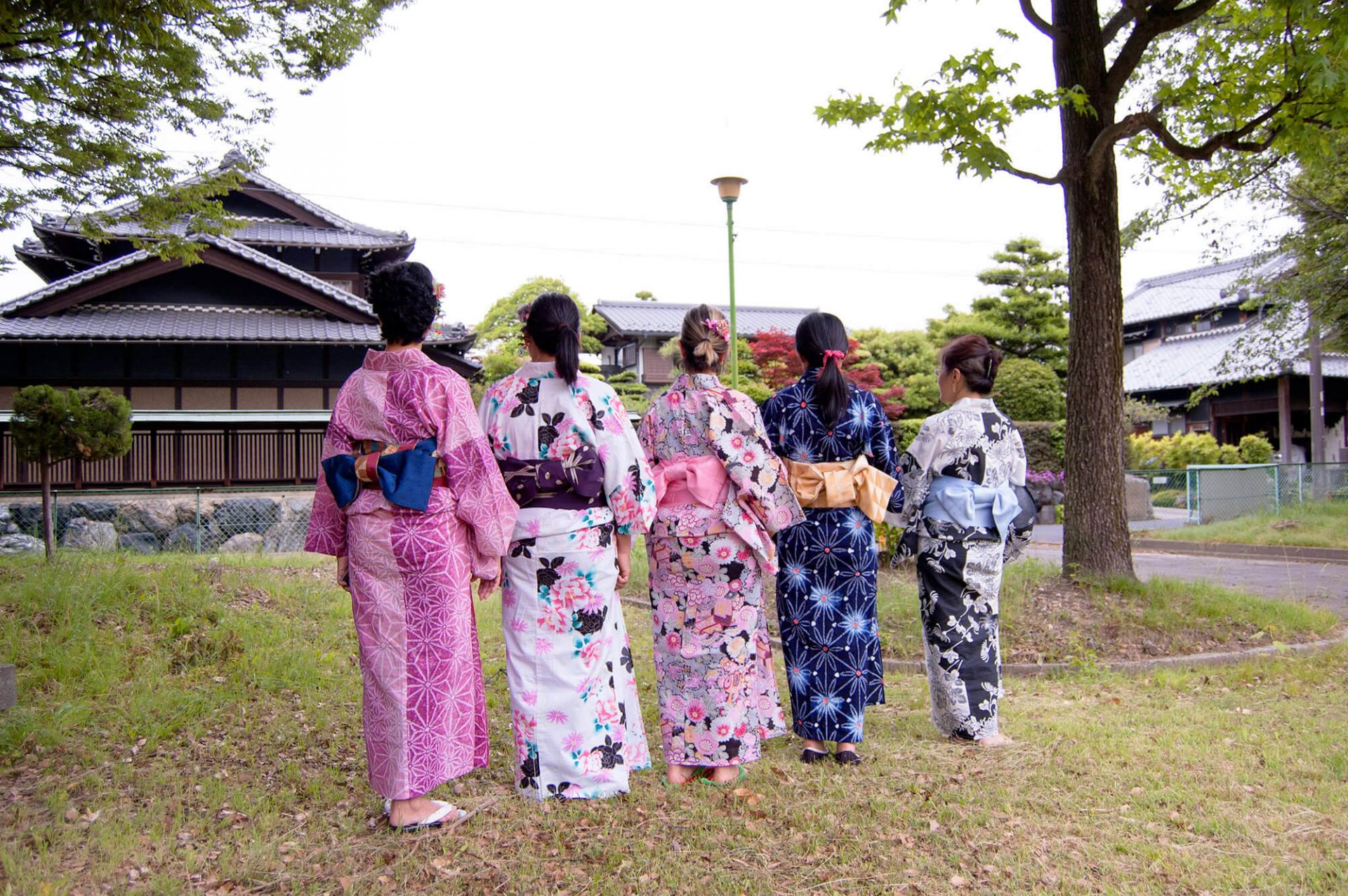 yukata dressing